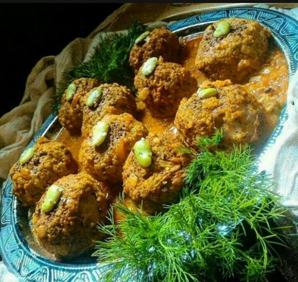 غذای کوفته شوید باقالی اصفهان